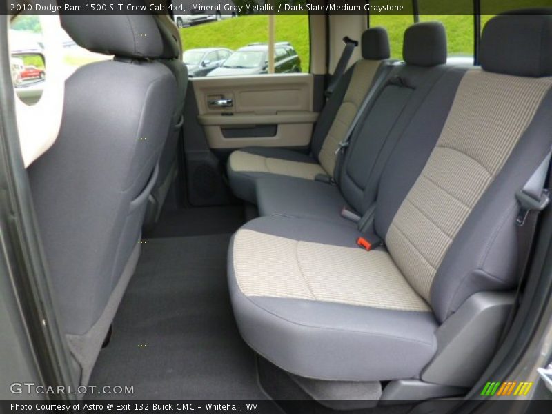 Mineral Gray Metallic / Dark Slate/Medium Graystone 2010 Dodge Ram 1500 SLT Crew Cab 4x4