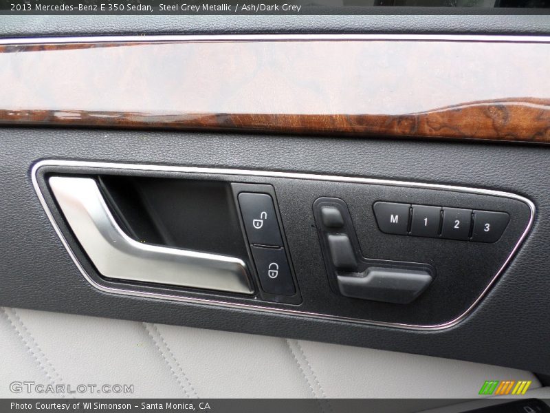 Steel Grey Metallic / Ash/Dark Grey 2013 Mercedes-Benz E 350 Sedan