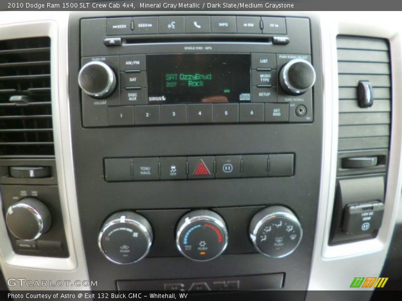 Mineral Gray Metallic / Dark Slate/Medium Graystone 2010 Dodge Ram 1500 SLT Crew Cab 4x4