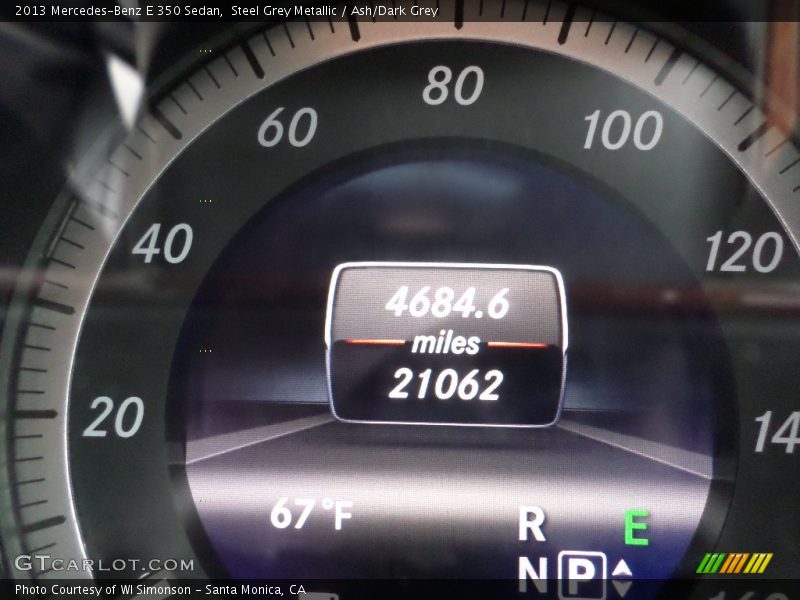 Steel Grey Metallic / Ash/Dark Grey 2013 Mercedes-Benz E 350 Sedan