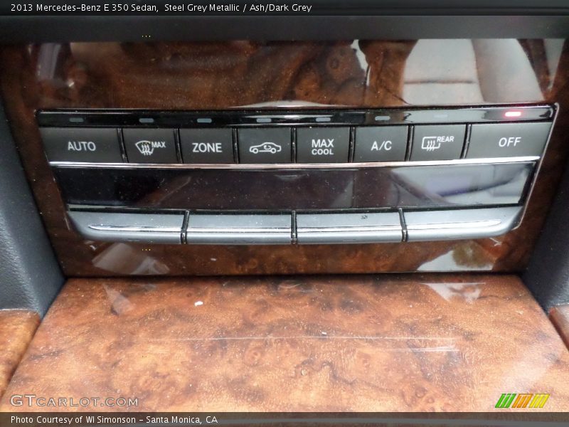 Steel Grey Metallic / Ash/Dark Grey 2013 Mercedes-Benz E 350 Sedan