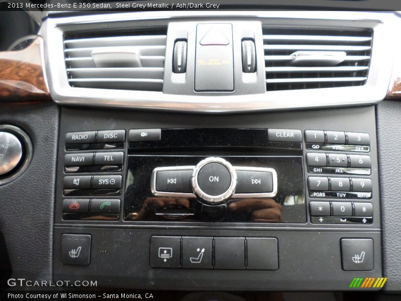 Steel Grey Metallic / Ash/Dark Grey 2013 Mercedes-Benz E 350 Sedan