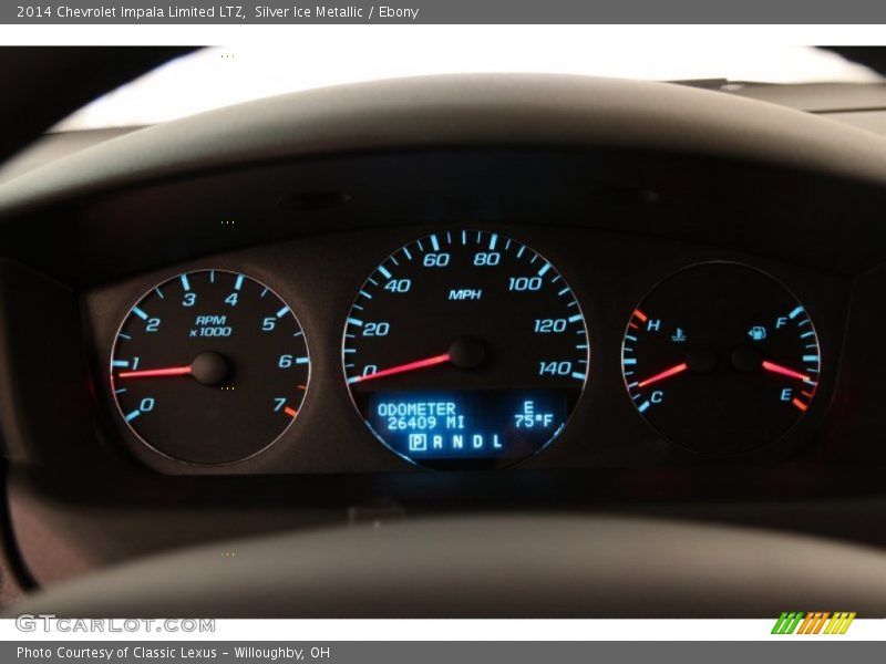 Silver Ice Metallic / Ebony 2014 Chevrolet Impala Limited LTZ