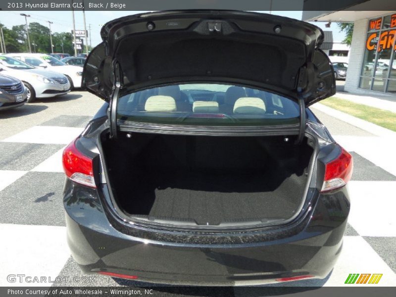 Black / Beige 2013 Hyundai Elantra GLS