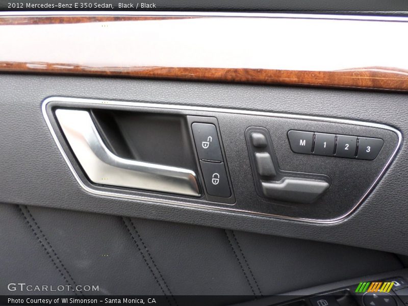 Black / Black 2012 Mercedes-Benz E 350 Sedan