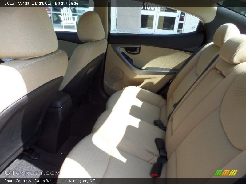 Black / Beige 2013 Hyundai Elantra GLS