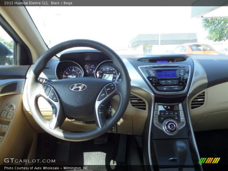 Black / Beige 2013 Hyundai Elantra GLS