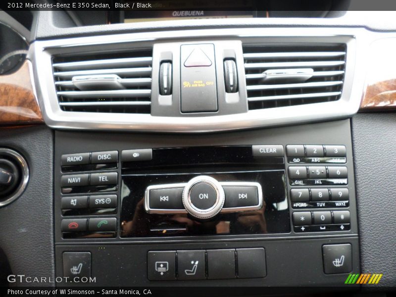 Black / Black 2012 Mercedes-Benz E 350 Sedan