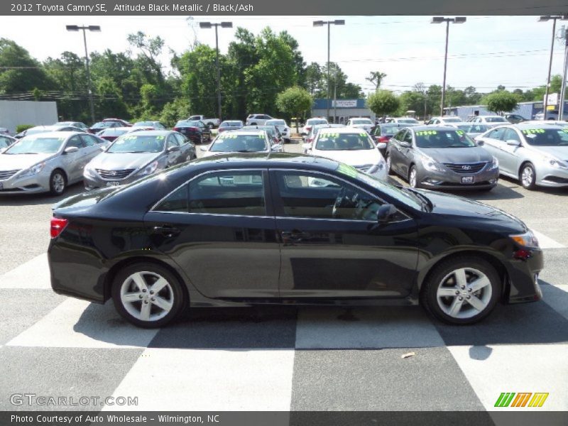 Attitude Black Metallic / Black/Ash 2012 Toyota Camry SE
