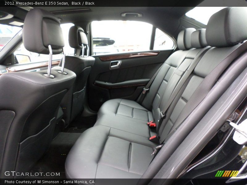 Black / Black 2012 Mercedes-Benz E 350 Sedan