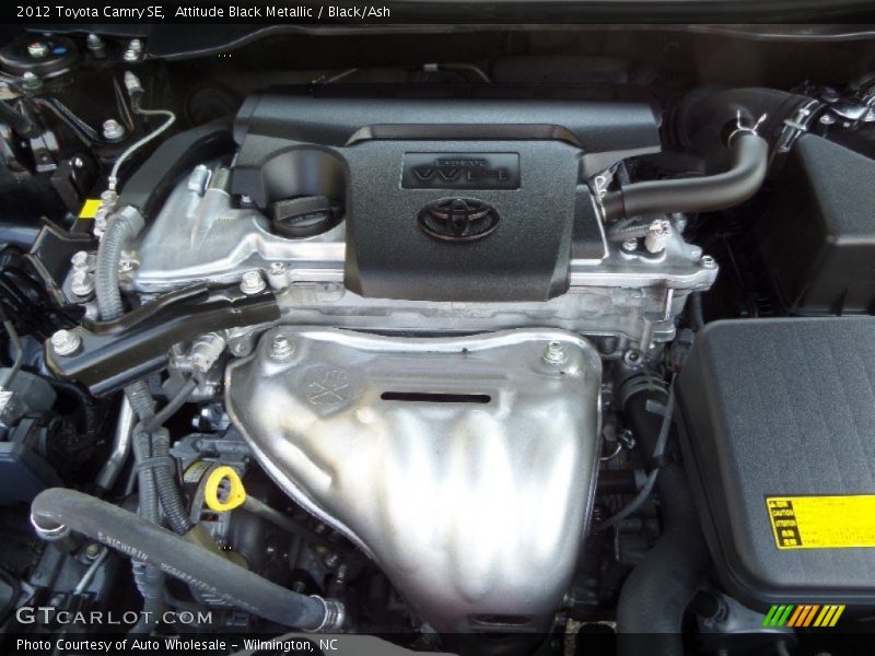 Attitude Black Metallic / Black/Ash 2012 Toyota Camry SE