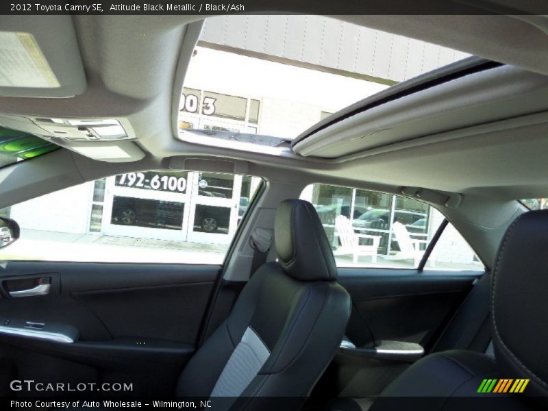 Attitude Black Metallic / Black/Ash 2012 Toyota Camry SE