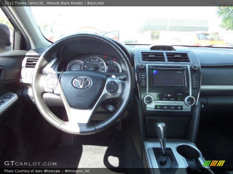 Attitude Black Metallic / Black/Ash 2012 Toyota Camry SE