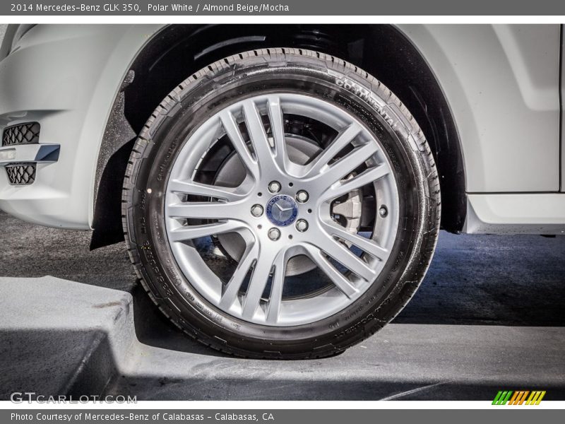Polar White / Almond Beige/Mocha 2014 Mercedes-Benz GLK 350