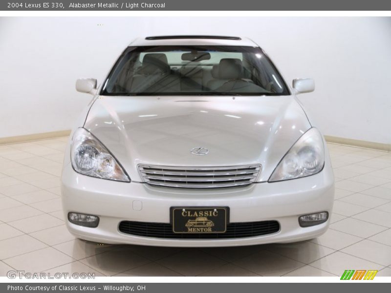 Alabaster Metallic / Light Charcoal 2004 Lexus ES 330