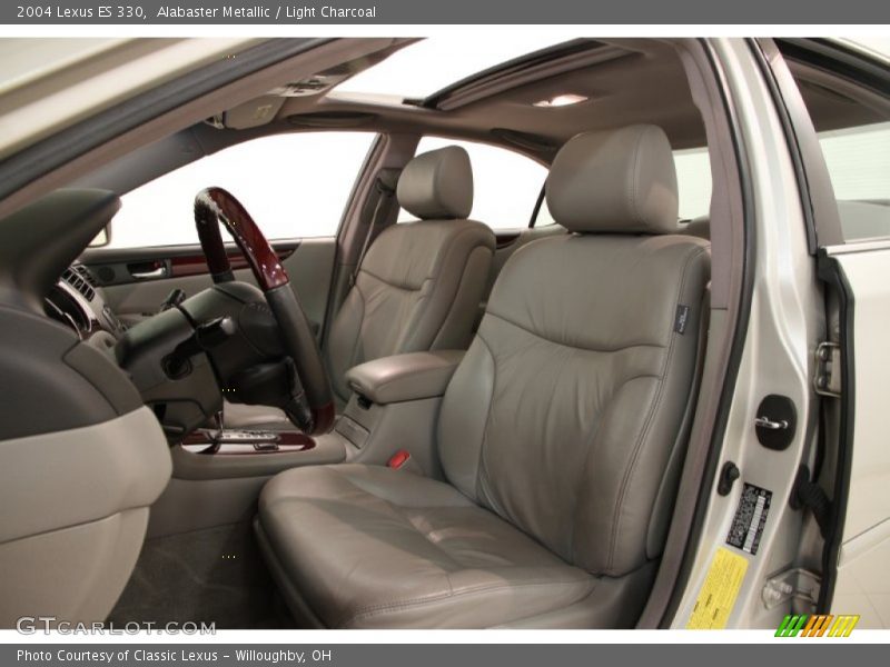 Alabaster Metallic / Light Charcoal 2004 Lexus ES 330