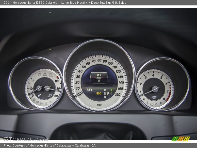  2014 E 350 Cabriolet 350 Cabriolet Gauges