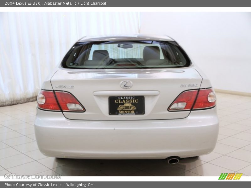 Alabaster Metallic / Light Charcoal 2004 Lexus ES 330