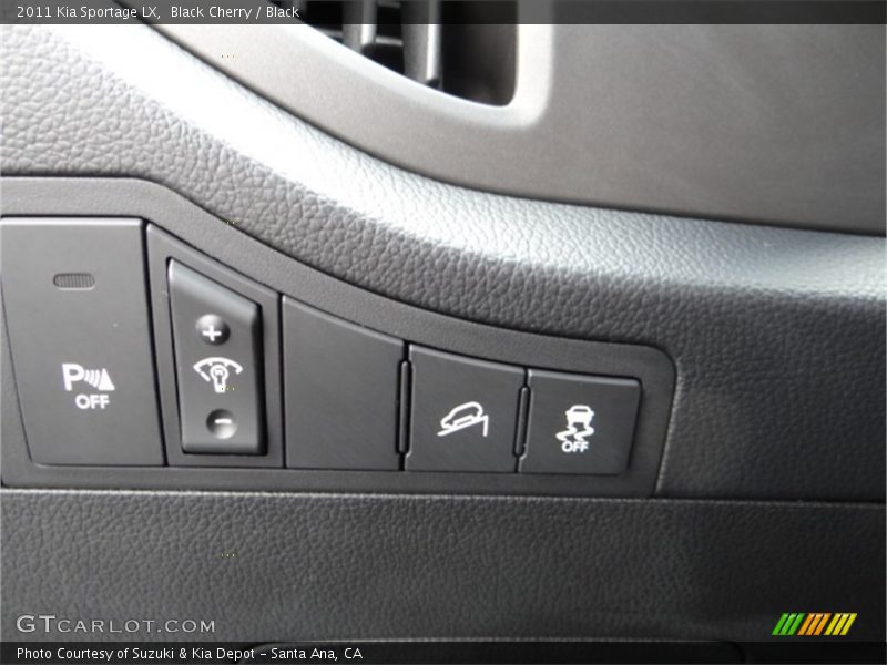 Black Cherry / Black 2011 Kia Sportage LX