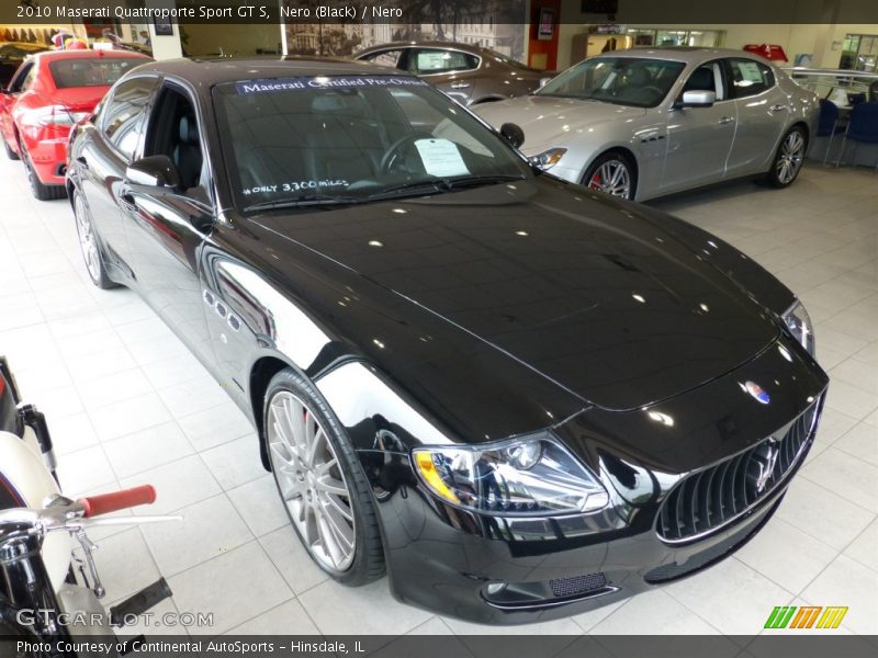 Nero (Black) / Nero 2010 Maserati Quattroporte Sport GT S