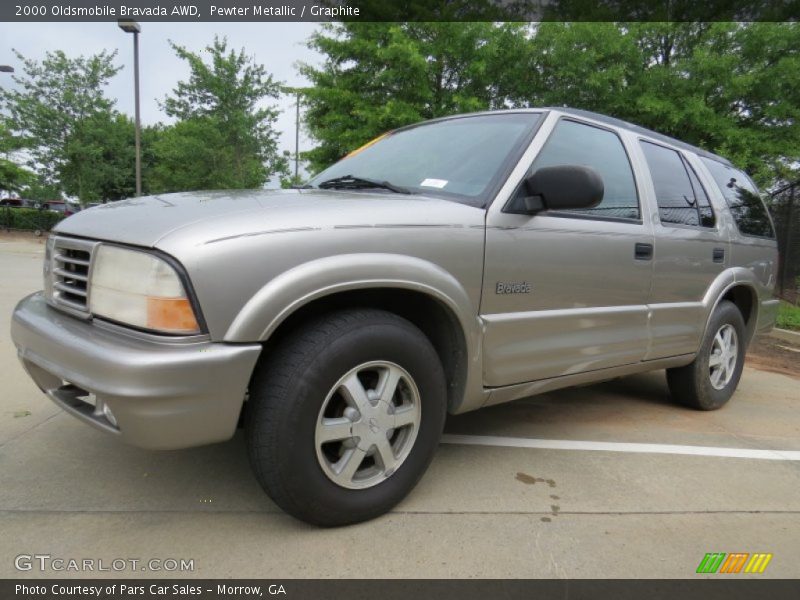 Pewter Metallic / Graphite 2000 Oldsmobile Bravada AWD