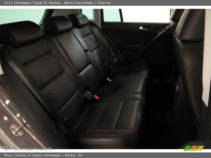 Alpine Gray Metallic / Charcoal 2011 Volkswagen Tiguan SE 4Motion
