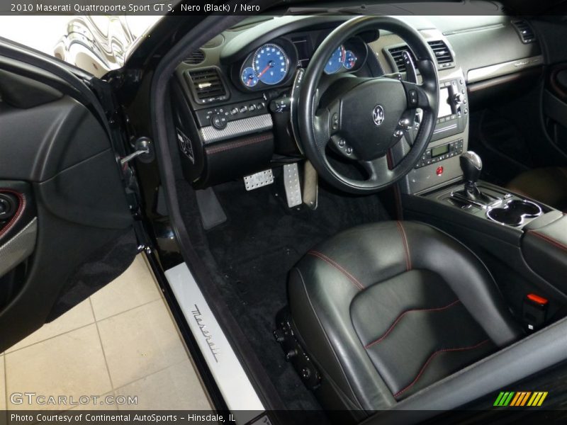 Nero Interior - 2010 Quattroporte Sport GT S 