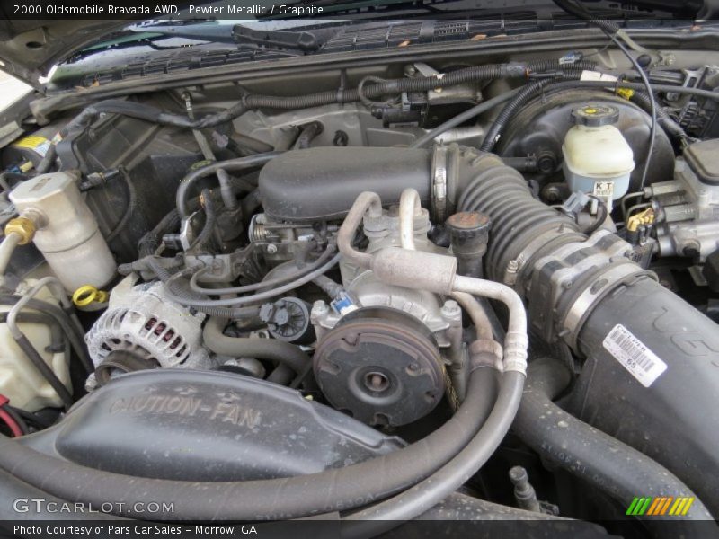 Pewter Metallic / Graphite 2000 Oldsmobile Bravada AWD