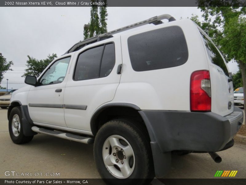Cloud White / Gray Celadon 2002 Nissan Xterra XE V6