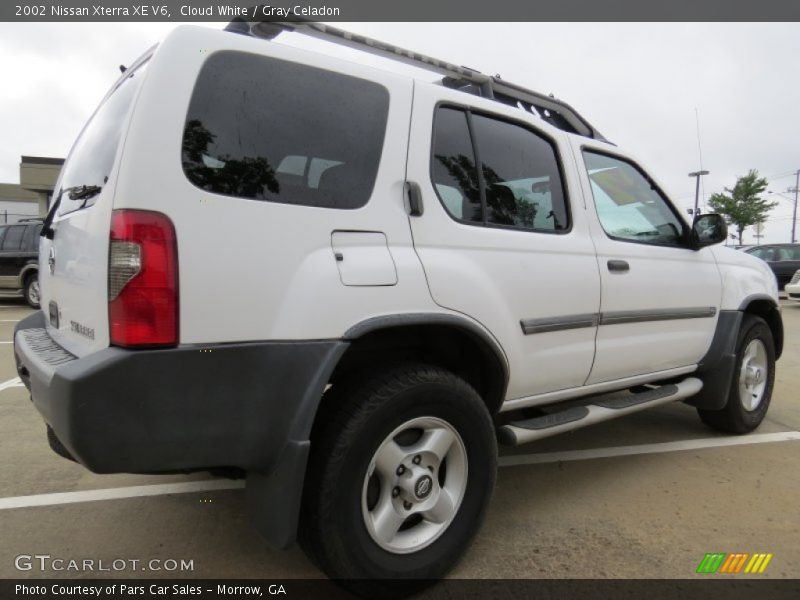 Cloud White / Gray Celadon 2002 Nissan Xterra XE V6