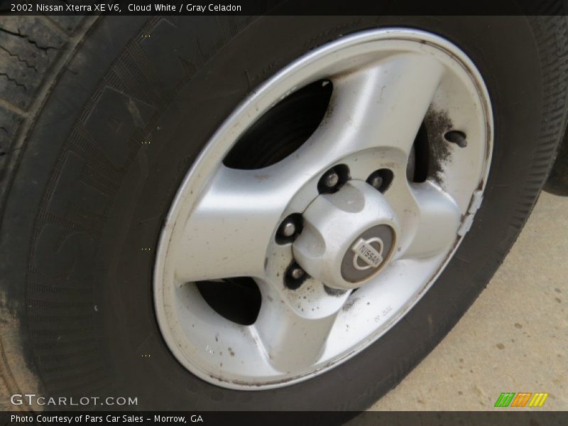 Cloud White / Gray Celadon 2002 Nissan Xterra XE V6