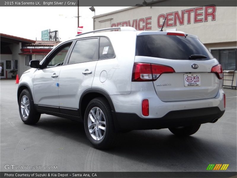 Bright Silver / Gray 2015 Kia Sorento LX