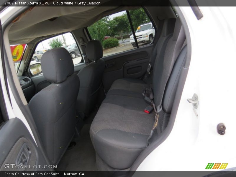 Cloud White / Gray Celadon 2002 Nissan Xterra XE V6