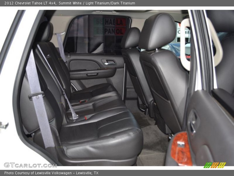 Summit White / Light Titanium/Dark Titanium 2012 Chevrolet Tahoe LT 4x4