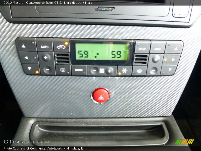 Controls of 2010 Quattroporte Sport GT S