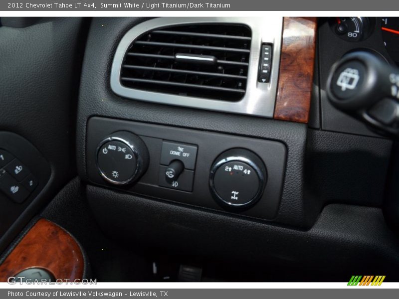 Summit White / Light Titanium/Dark Titanium 2012 Chevrolet Tahoe LT 4x4