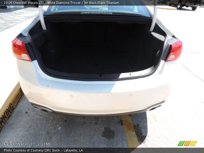 White Diamond Tricoat / Jet Black/Dark Titanium 2014 Chevrolet Impala LTZ