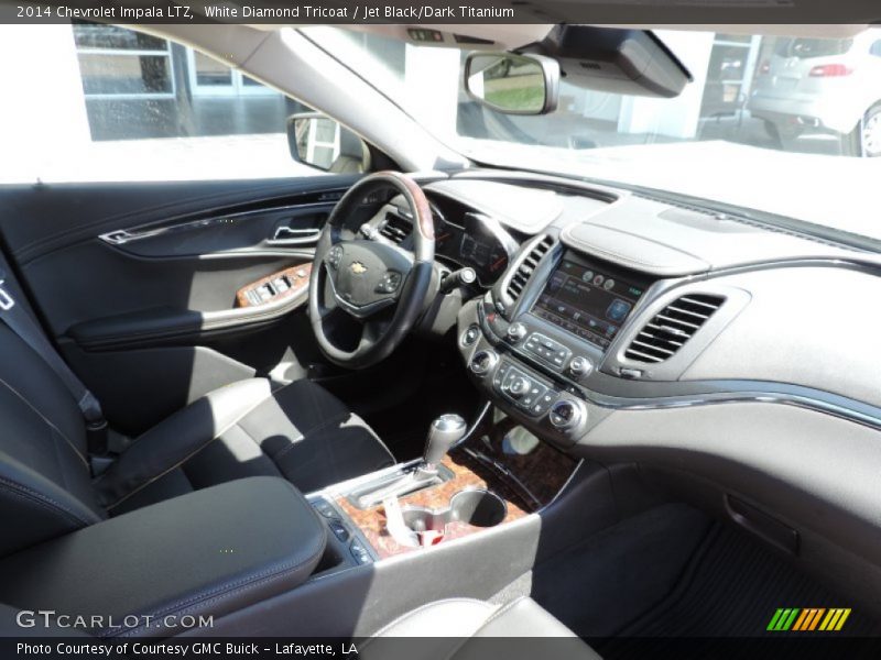White Diamond Tricoat / Jet Black/Dark Titanium 2014 Chevrolet Impala LTZ