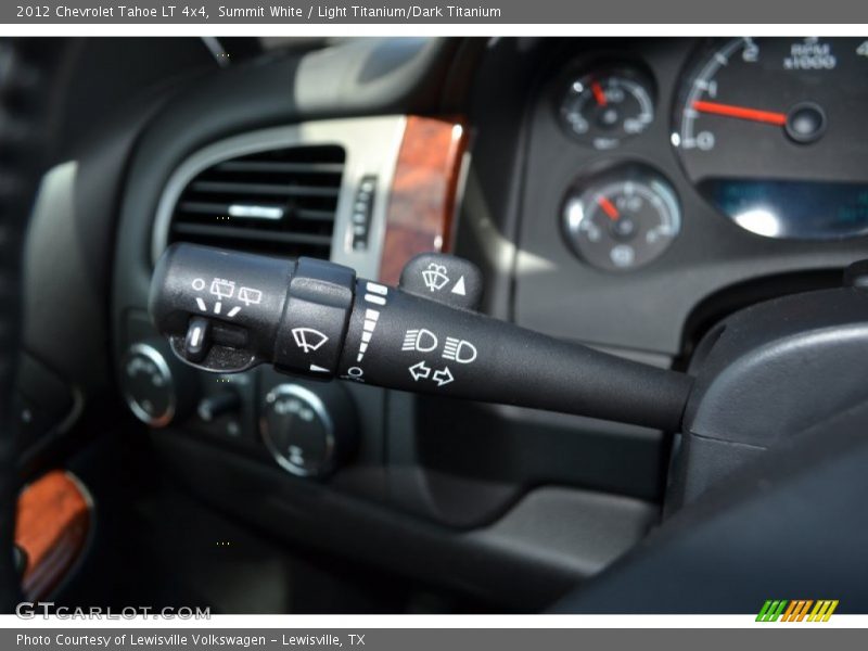 Summit White / Light Titanium/Dark Titanium 2012 Chevrolet Tahoe LT 4x4