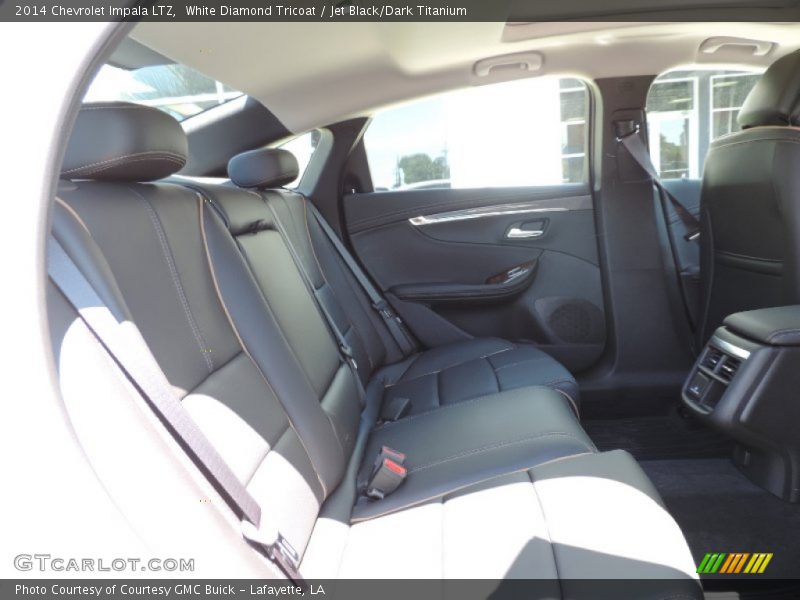 White Diamond Tricoat / Jet Black/Dark Titanium 2014 Chevrolet Impala LTZ