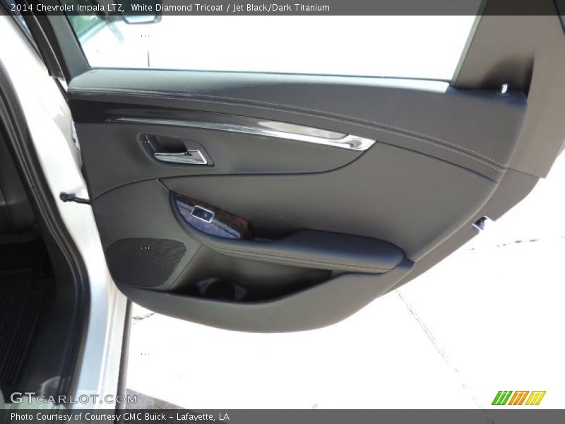 White Diamond Tricoat / Jet Black/Dark Titanium 2014 Chevrolet Impala LTZ