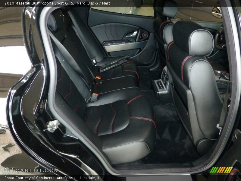 Rear Seat of 2010 Quattroporte Sport GT S