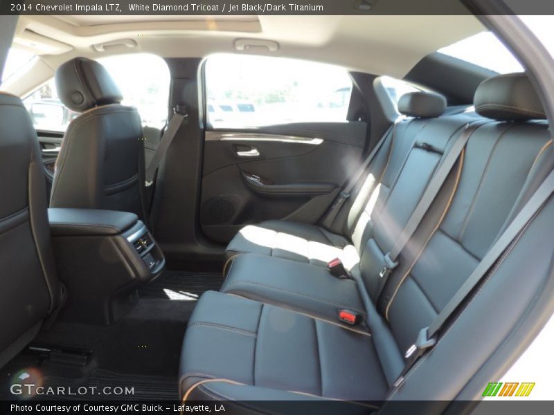White Diamond Tricoat / Jet Black/Dark Titanium 2014 Chevrolet Impala LTZ