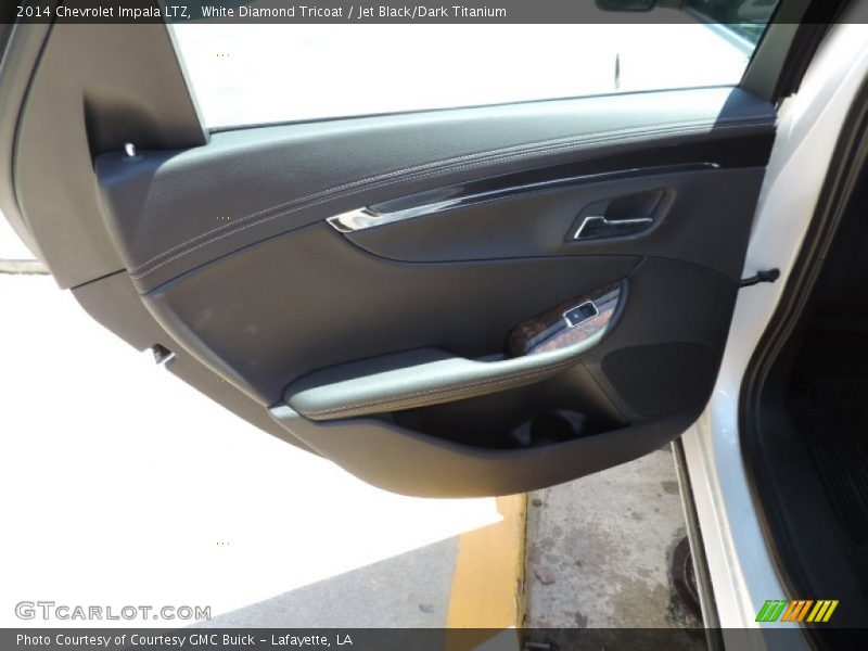 White Diamond Tricoat / Jet Black/Dark Titanium 2014 Chevrolet Impala LTZ