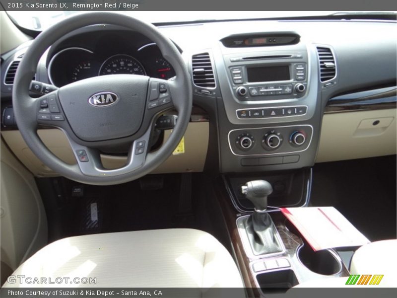 Remington Red / Beige 2015 Kia Sorento LX