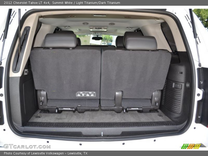 Summit White / Light Titanium/Dark Titanium 2012 Chevrolet Tahoe LT 4x4