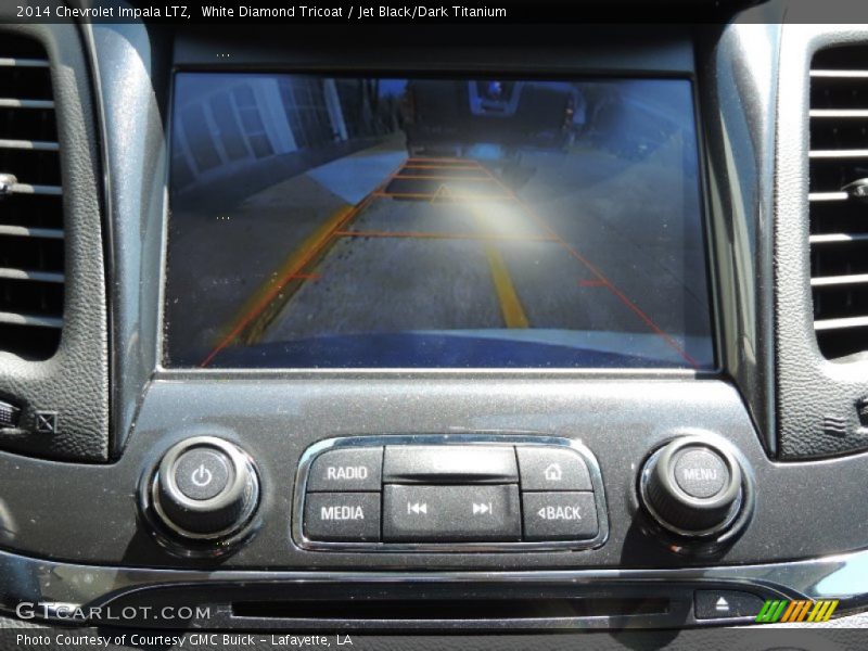 White Diamond Tricoat / Jet Black/Dark Titanium 2014 Chevrolet Impala LTZ
