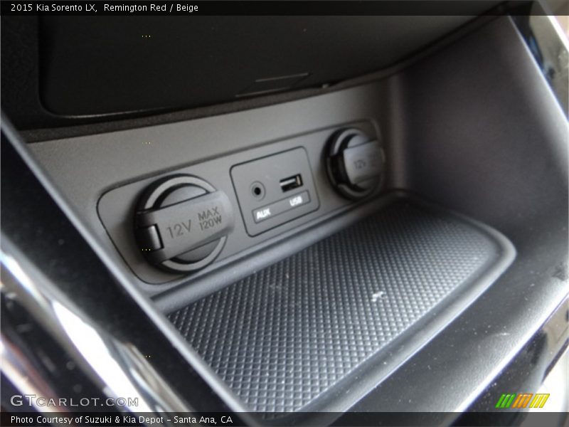 Remington Red / Beige 2015 Kia Sorento LX