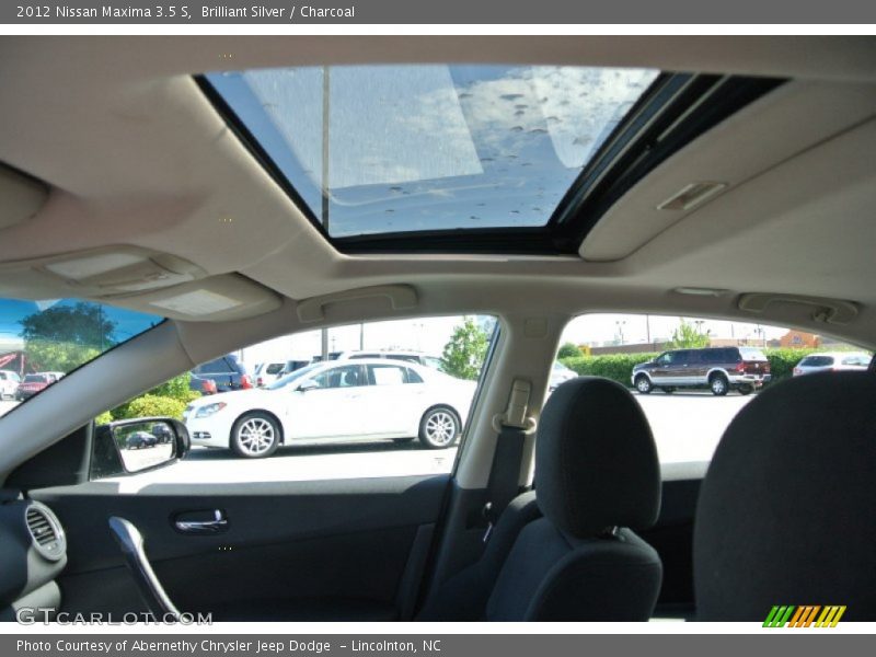 Brilliant Silver / Charcoal 2012 Nissan Maxima 3.5 S