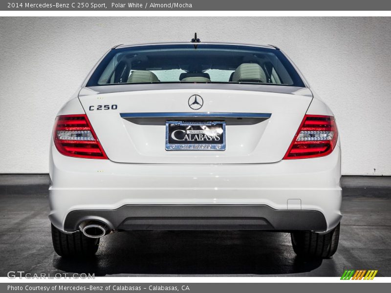 Polar White / Almond/Mocha 2014 Mercedes-Benz C 250 Sport